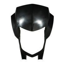 Tete de fourche / bulle avant origine Piaggio Aprilia 50 SX / RX après 2014 Noire