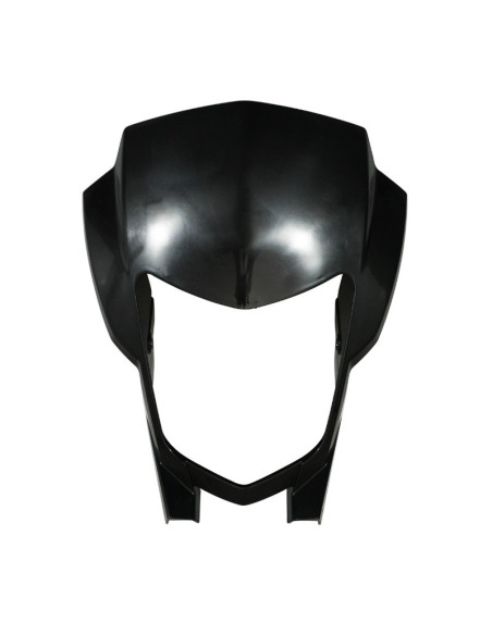 Tete de fourche / bulle avant origine Piaggio Aprilia 50 SX / RX après 2014 Noire