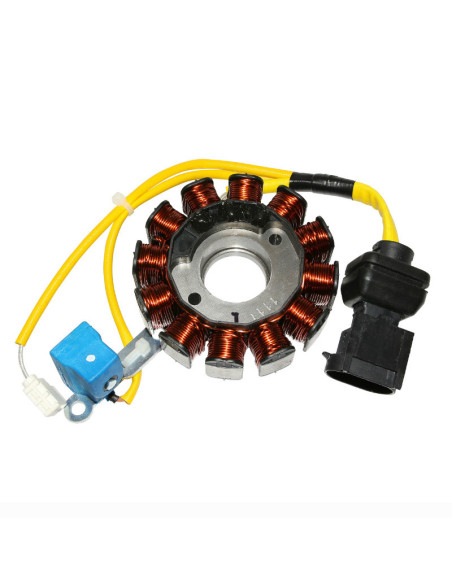 Stator d'allumage Kokusan origine Piaggio 125 Fly / Liberty / Vespa LX / Vespa s / X8 / X9 / Typhoon / Aprilia 125 Sportcity