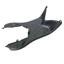 Carénage marche pied / plancher origine Piaggio 50 / 125 Fly 2007-2011 Noir