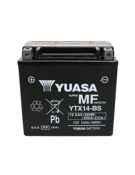Batterie 12V 12AH YTX14-BD origine Piaggio sans entretien (lg151xl87xh147)