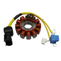 Stator d'allumage kokusan origine Piaggio 125 MP3 / Beverly / X8 / X9 / X10 / X-Evo / Vespa GTS / Gilera 125 Nexus / Runner 4T