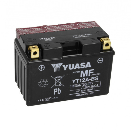 Batterie 12V 12AH YT12A-BS origine Piaggio