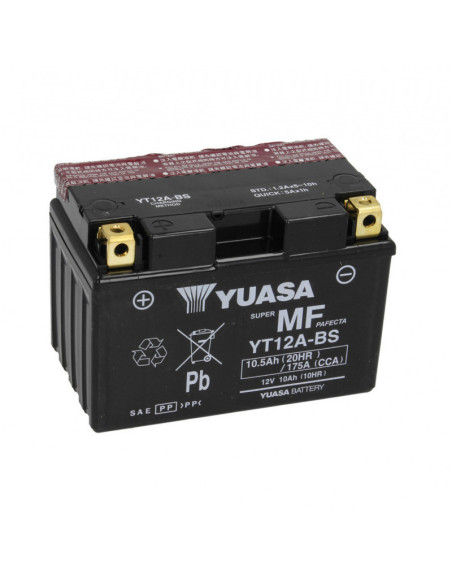 Batterie 12V 12AH YT12A-BS origine Piaggio