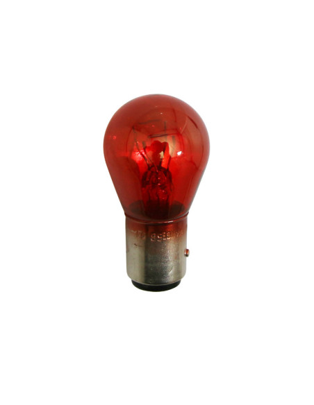 Ampoule / lampe 12V 21 / 5W BAY15d / P21 / 5 Rouge origine Piaggio