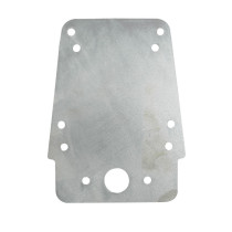 Support plaque immatriculation origine Piaggio 50 Gilera RCR / SMT / Derbi Senda / Aprilia SX / RX