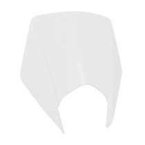 Tete de fourche / bulle avant Blanc origine Derbi 50 Senda 2010-2017 / Gilera 50 SMT / RCR 2011-2017