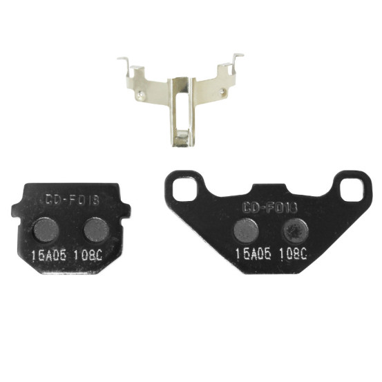 Plaquettes de frein origine Derbi 50 Senda ou arrière / Gilera 50 SMT / RCR ou arrière / Aprilia 50 SX / RX arrière