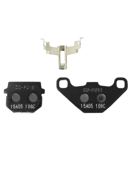 Plaquettes de frein origine Derbi 50 Senda ou arrière / Gilera 50 SMT / RCR ou arrière / Aprilia 50 SX / RX arrière