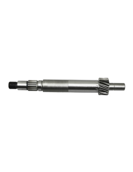 Arbre de poulie receptrice (14 dts) origine Piaggio 125 / 250 / 300 MP3 / Beverly / Vespa GTS / X7 / 250 X9 / X8 / X-Evo