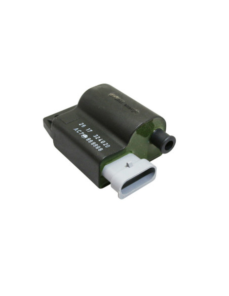 Bobine d'allumage maxiscooter origine Piaggio 100 Zip 4T après 2000 / Aprilia 100 Scarabeo 4T 2001-2005 (ducati)