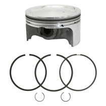 Piston maxiscooter origine Piaggio 500 MP3 / X10 / Beverly / Gilera 500 Fuoco / Aprilia 500 Scarabeo (complet cat.1)