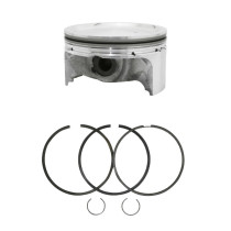 Piston maxiscooter origine Piaggio 500 MP3 / X10 / Beverly / Gilera 500 Fuoco / Aprilia 500 Scarabeo (complet cat.2)