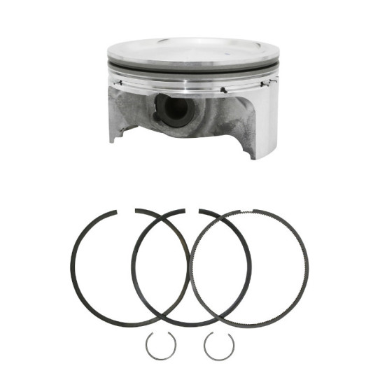 Piston maxiscooter origine Piaggio 500 MP3 / X10 / Beverly / Gilera 500 Fuoco / Aprilia 500 Scarabeo (complet cat.2)