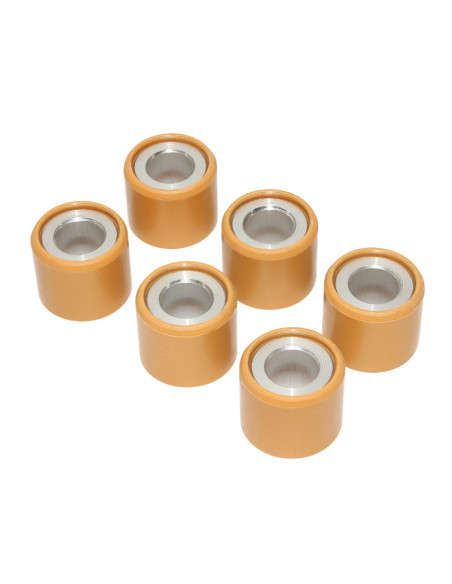 Galets / rouleaux maxiscooter origine Piaggio 125 MP3 / Beverly / X8 / X9 / X10 / X-Evo / Vespa GTS (7,4 g)