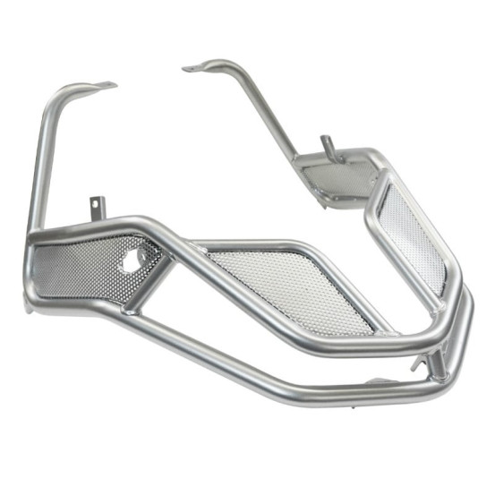 Pare choc avant origine Piaggio Gilera Fuoco 500 après 2007 Gris