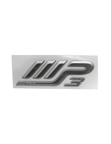 Autocollant / sticker / décor MP3 anthracite origine Piaggio 500 MP3 2011-2013