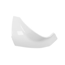 Couvercle / extremite de spoiler gauche origine Piaggio 50 / 125 Vespa Primavera / Sprint après 2013 Blanc (544)