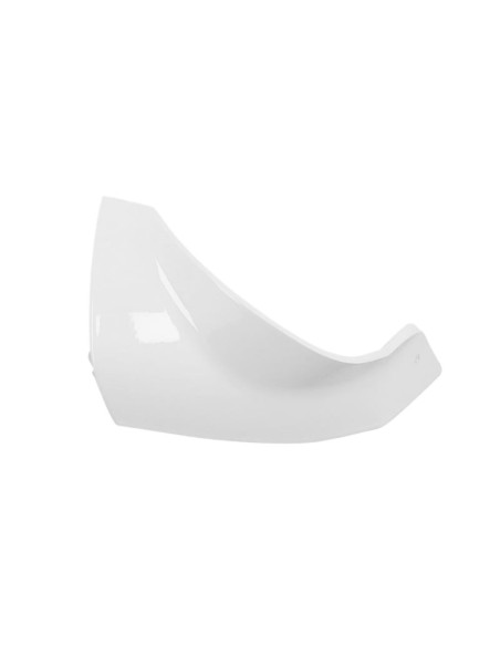 Couvercle / extremite de spoiler gauche origine Piaggio 50 / 125 Vespa Primavera / Sprint après 2013 Blanc (544)