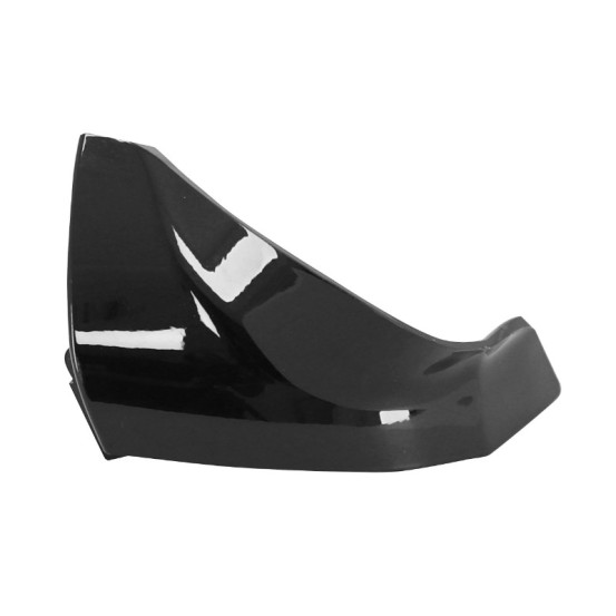 Couvercle / extremite de spoiler gauche origine Piaggio 50 / 125 Vespa Primavera / Sprint après 2013Noir 98 / a