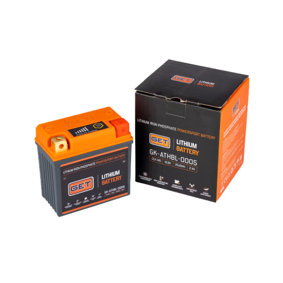 Batterie motocross GET Lithium 86x85x48mm