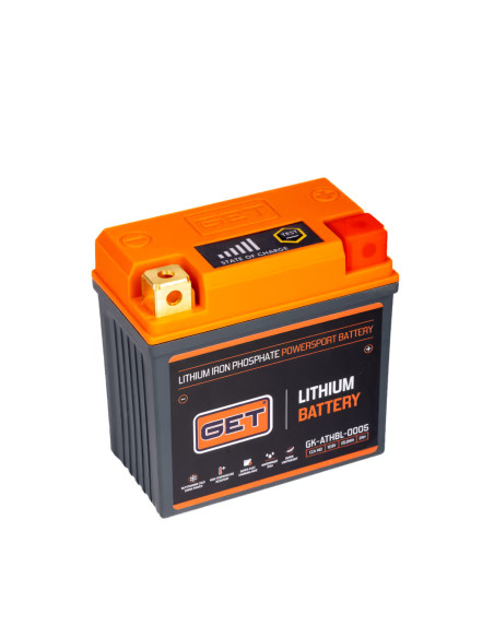 Batterie motocross GET Lithium 86x85x48mm
