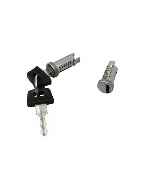 Jeu de clés avec 2 barillets (13 mm) origine Piaggio 50 Typhoon 2006-2010 / NRG 2000-2004 / NTT