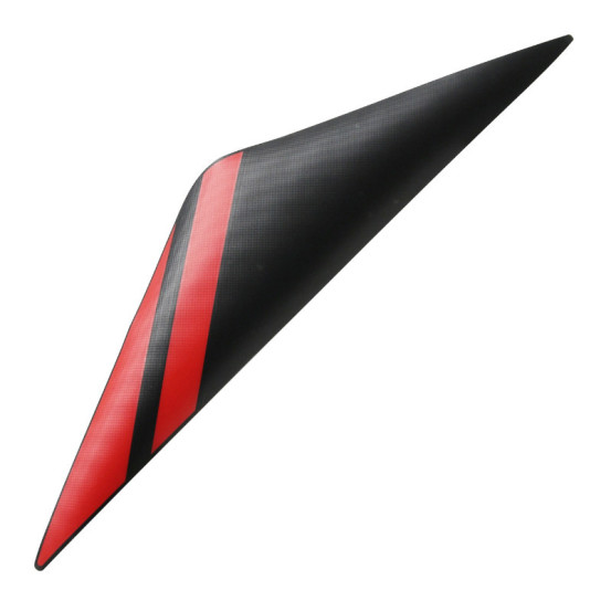 Autocollant / sticker / décor tete de fourche origine Piaggio 50 Gilera SMT / RCR après 2013 Rouge