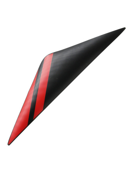 Autocollant / sticker / décor tete de fourche origine Piaggio 50 Gilera SMT / RCR après 2013 Rouge