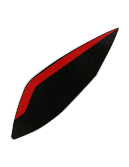 Autocollant / sticker / décor garde boue arrière origine Piaggio 50 Gilera SMT / RCR après 2013 Rouge