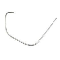 Bordure / jonc de tablier avant gauche chrome origine Piaggio 125 / 250 / 300 Vespa GTS 2009-2018