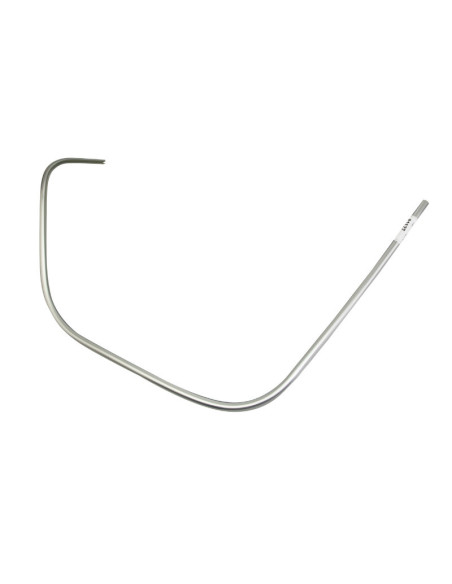 Bordure / jonc de tablier avant gauche chrome origine Piaggio 125 / 250 / 300 Vespa GTS 2009-2018