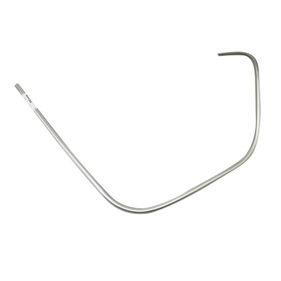 Bordure / jonc de tablier avant droit chrome origine Piaggio 125 / 250 / 300 Vespa GTS 2009-2018