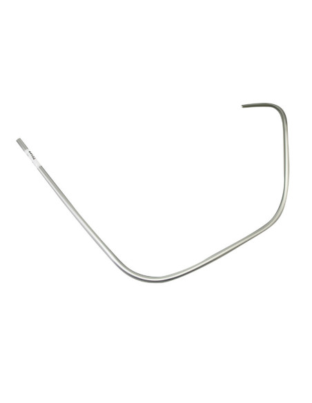 Bordure / jonc de tablier avant droit chrome origine Piaggio 125 / 250 / 300 Vespa GTS 2009-2018