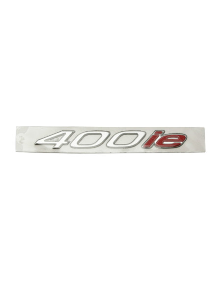 Autocollant / sticker / décor 400 ie argent origine Piaggio MP3 400 après 2007