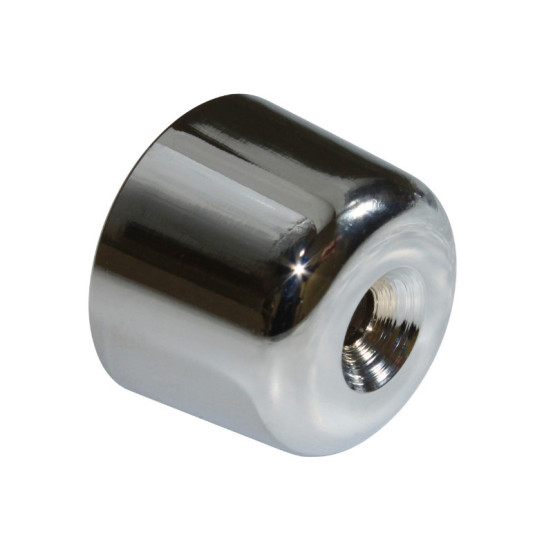 Embout de guidon chrome origine Piaggio 125 / 250 / 300 / 400 / 500 MP3 2008-2014 droit ou gauche