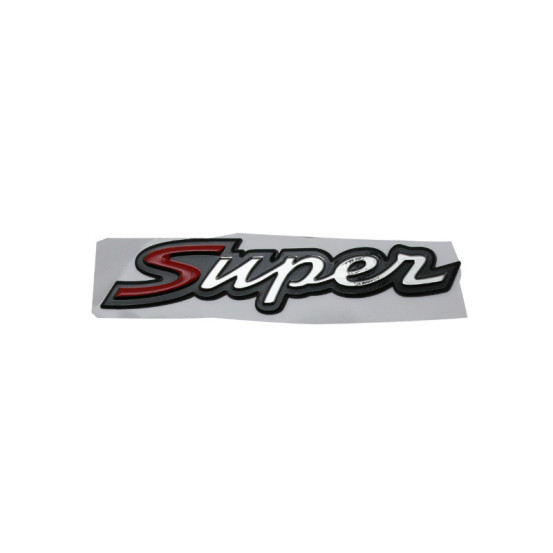 Autocollant / sticker / décor super origine Piaggio 125 / 250 / 300 Vespa GTS après 2009