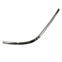 Bordure de repose pied gauche chrome origine Piaggio 50 / 125 Vespa Sprint après 2014 / Primavera après 2013