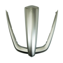 Encadrement de grille radiateur origine Piaggio 125 / 300 / 400 / 500 MP3 2011-2013 argent