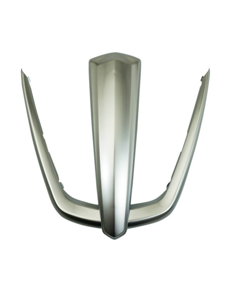 Encadrement de grille radiateur origine Piaggio 125 / 300 / 400 / 500 MP3 2011-2013 argent