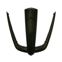 Encadrement de grille radiateur origine Piaggio 125 / 250 / 300 / 400 / 500 MP3 2011-2013 Noir