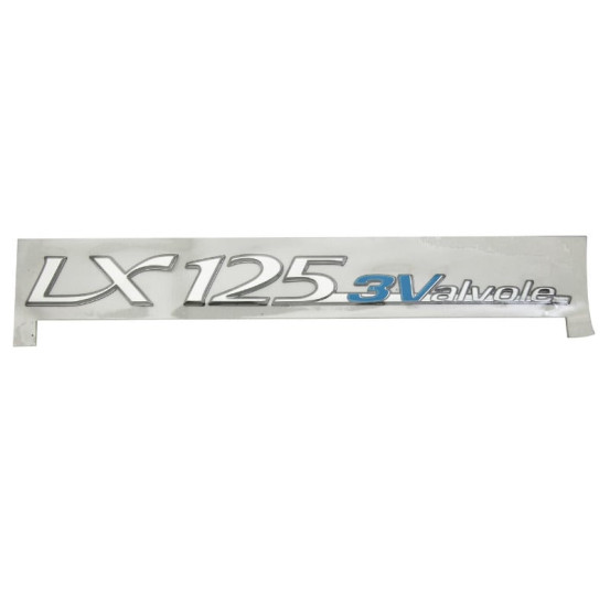 Autocollant / sticker / décor lx125 3 valves origine Piaggio 125 Vespa LX après 2012