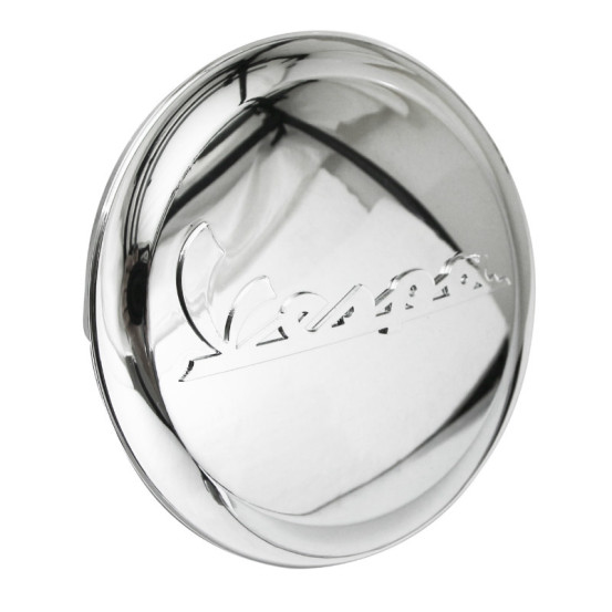 Couvercle chrome carter de transmission origine Piaggio 125 Vespa LX / Primavera / Sprint / Vespa-S / GTS