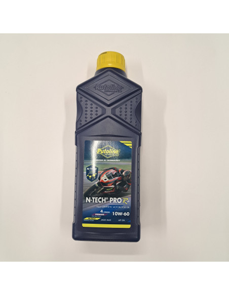 Huile moteur 4T PUTOLINE Nano Tech Syntec ROAD 4+ 10W60 (1 litre)