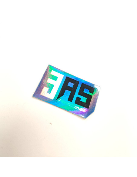 Stickers 3AS Racing Holographique