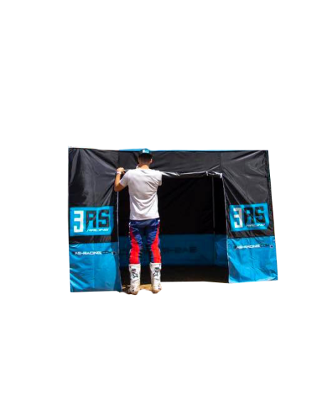 Porte pour tonnelle de paddock 3AS RACING 3 x 3 mètres