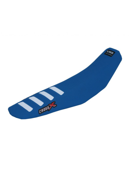 Housse de selle CrossX UGS WAVE Husqvarna TC FC 2023-2026 bleu blanc