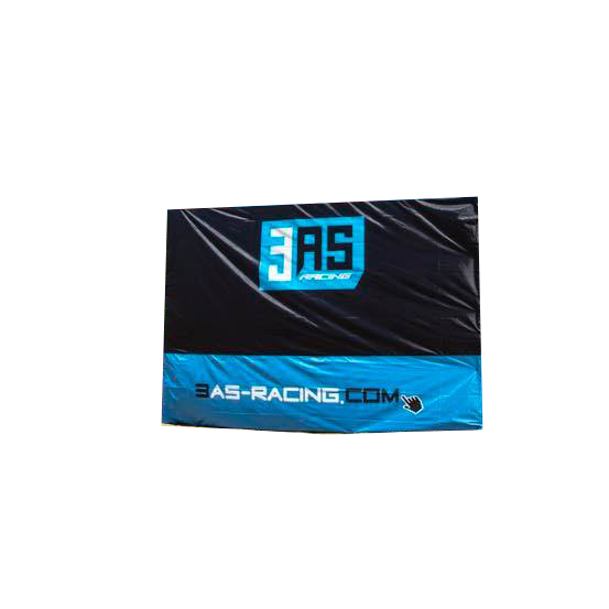 Côté pour tonnelle de paddock 3AS RACING 3x3 mètres