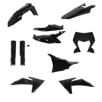 Kit plastiques complet - Noir - ACERBIS KTM EXC-EXC-F 2024