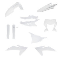 Kit plastiques complet - Blanc - ACERBIS KTM EXC-EXC-F 2024